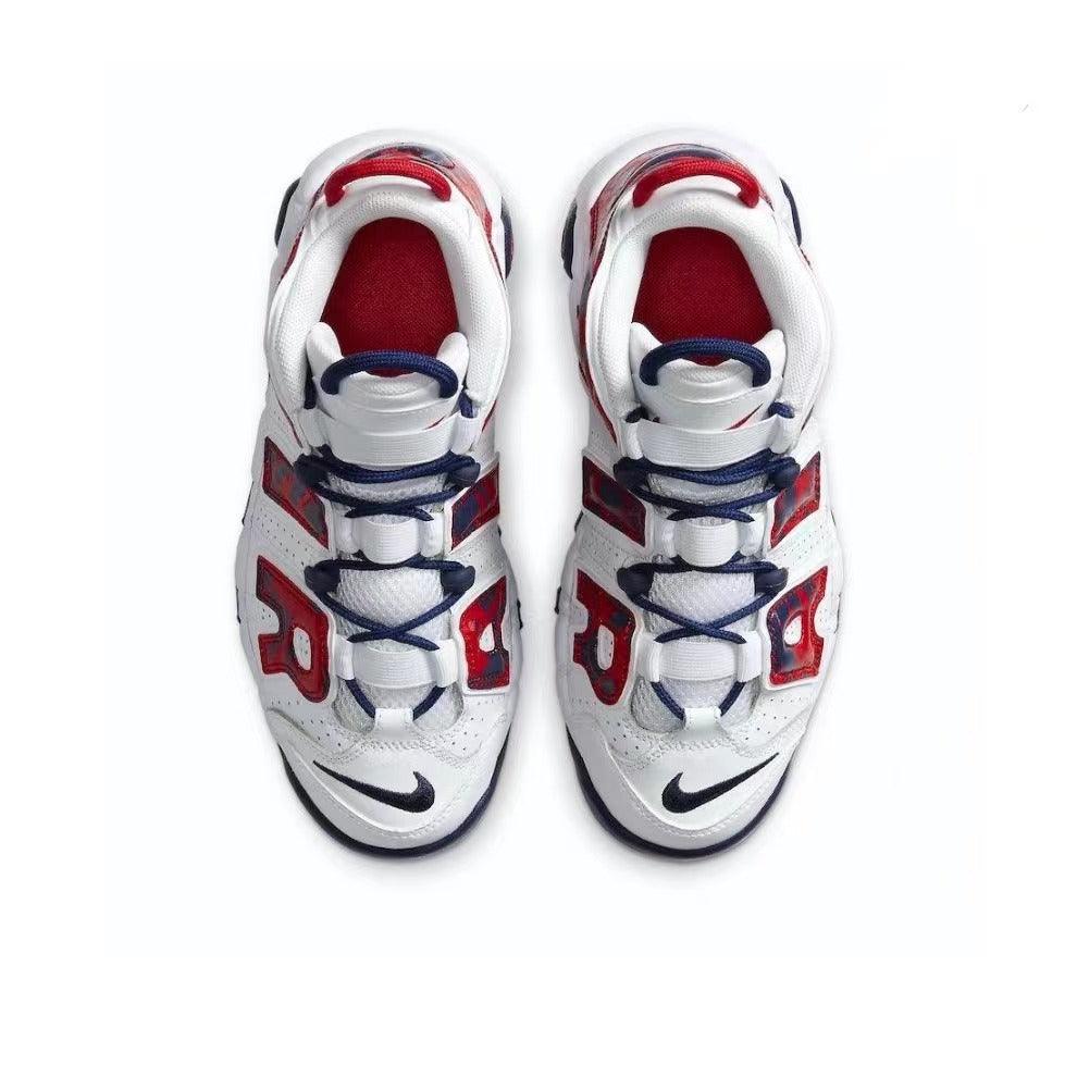 Nike Air More Uptempo 'Red Navy Camo'