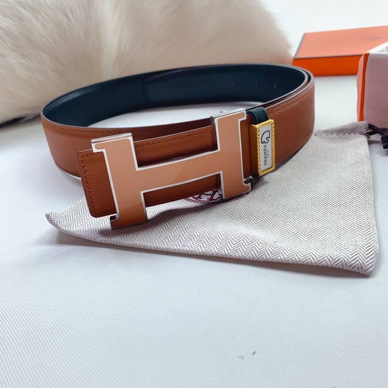 Hermes Men Beige Buckle Belt 'Beige'