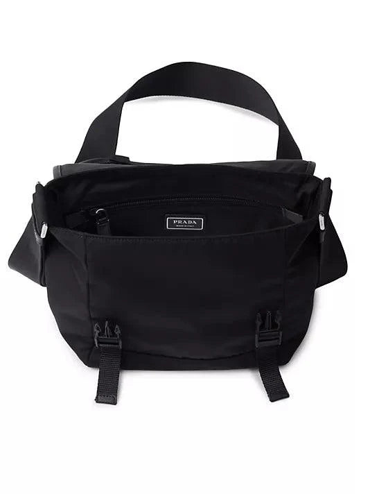 Prada Re-Nylon and Saffiano Leather Shoulder Bag