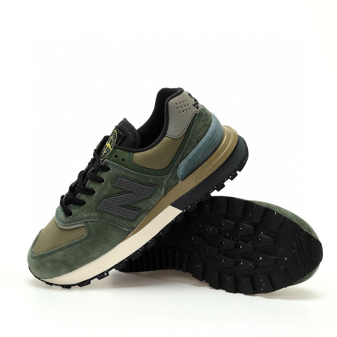 New Balance 574 Legacy Stone Island Dark Green