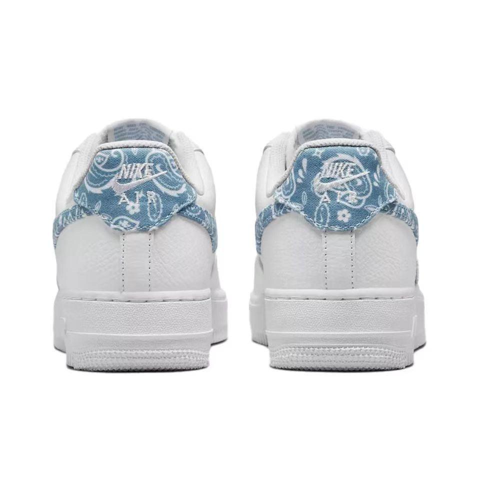 Nike Air Force 1 Low 07 'Essential White Worn Blue Paisley'