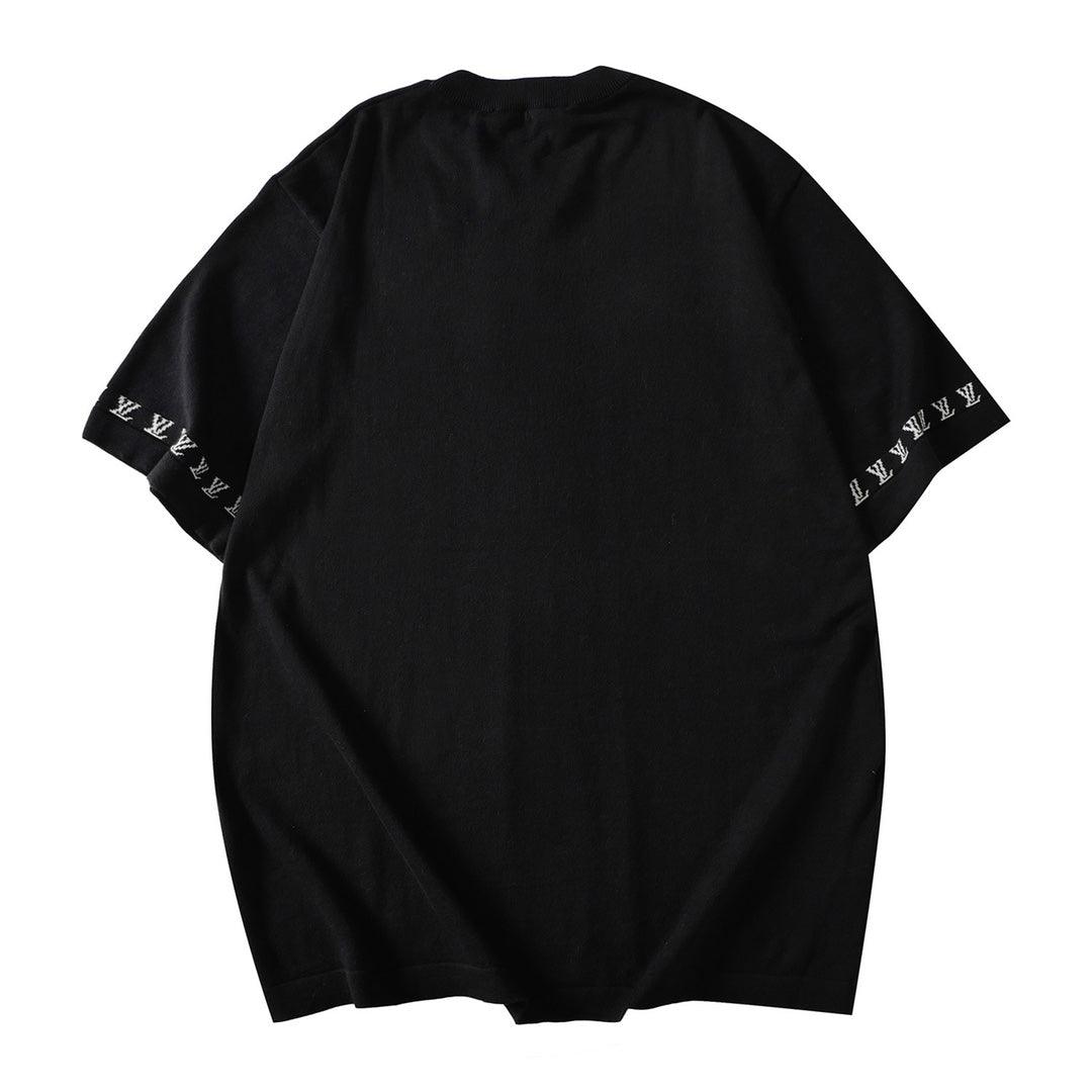 Louis Vuitton T-Shirt Without Collar 'Black'