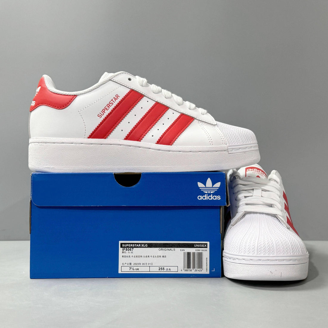 Adidas Superstar XLG 'White-Red'