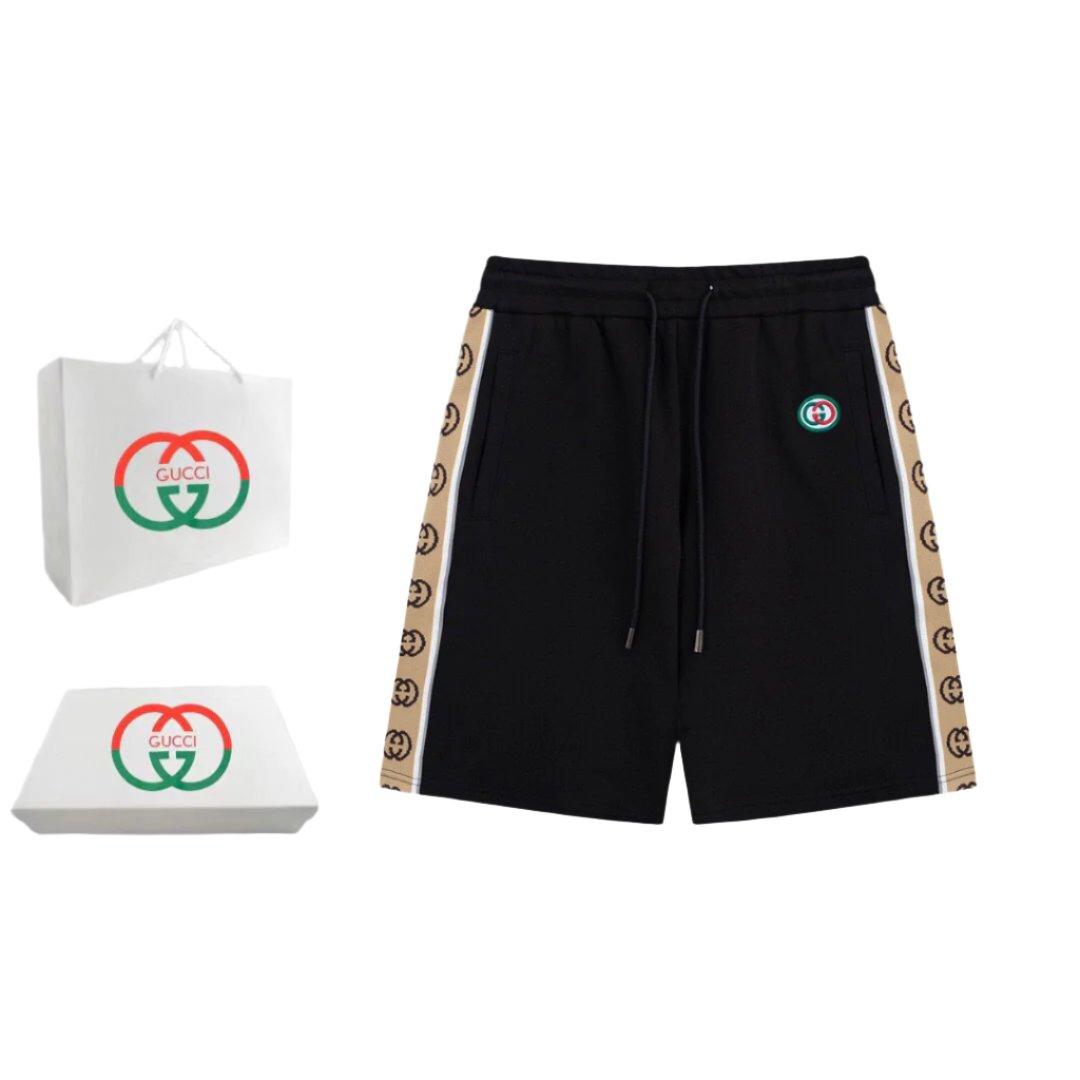 Gucci Sport Short Pant 'Black/Beige'