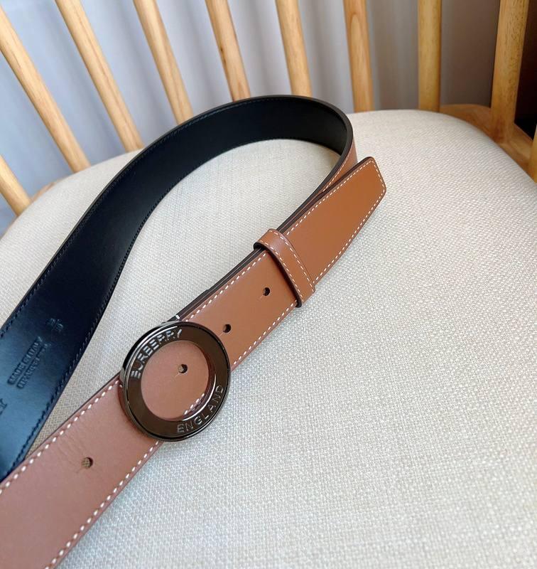 Burberry Leather Vintage Belt 'Brown'