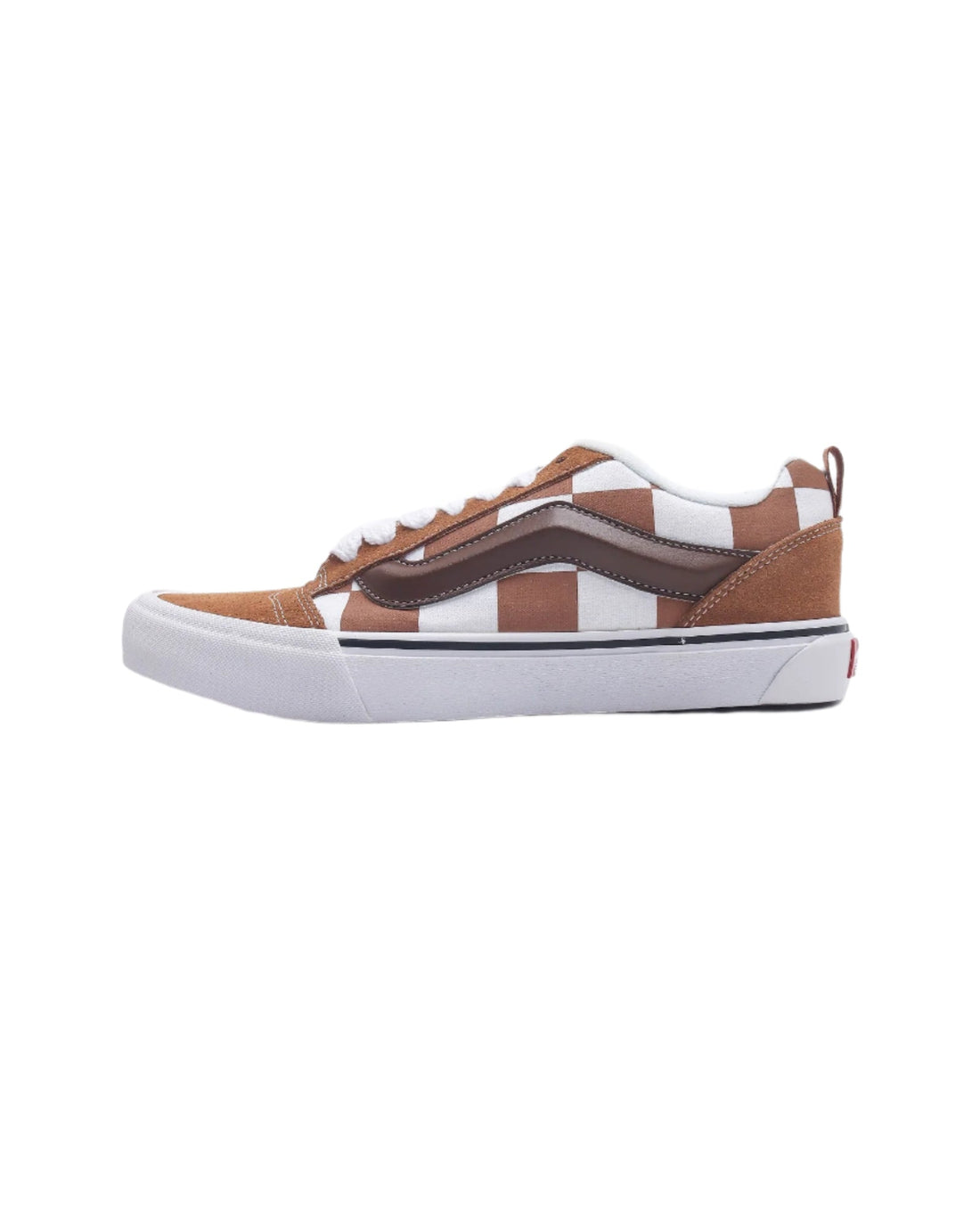 Vans Knu Skool Mega Check Brown 'Brown/White'