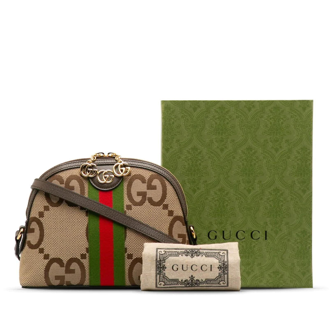 Gucci Jumbo GG Small Ophidia Dome Bag