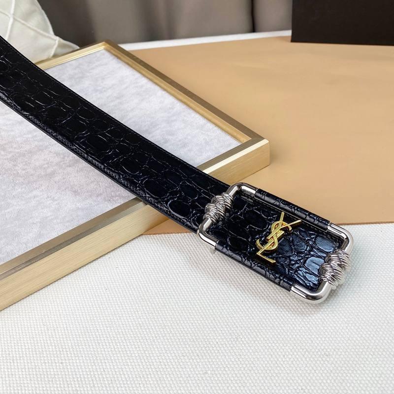 Yves Saint Laurent Vintage YSL Monogram Belt