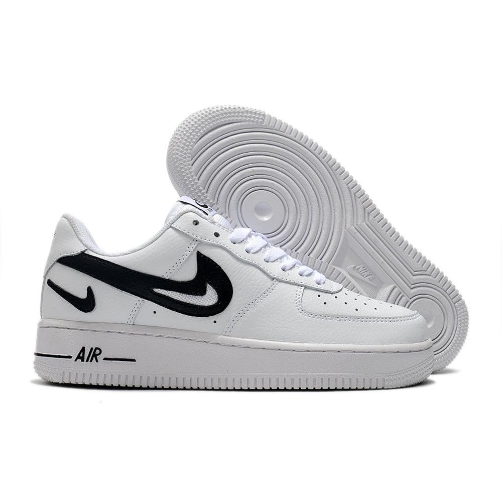 Nike Air Force 1 Cut Out Swoosh White Black