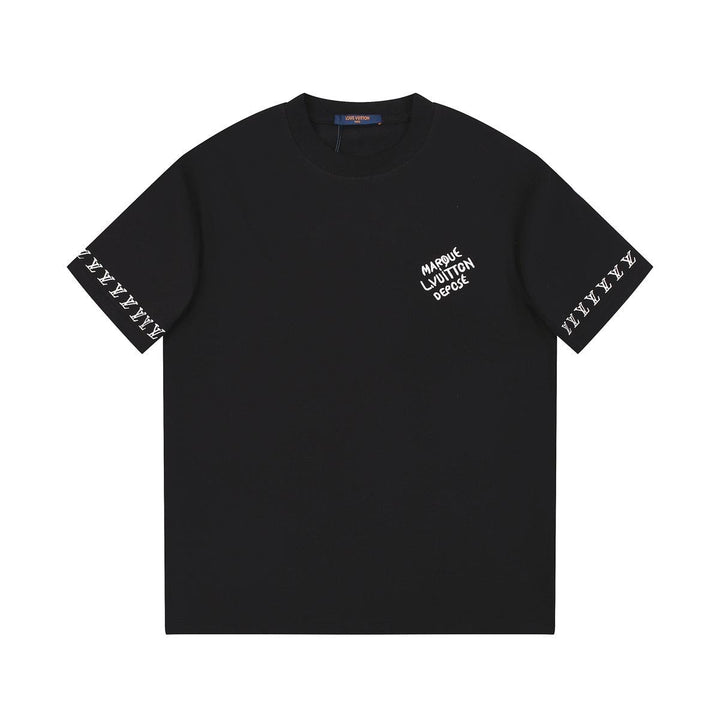 Louis Vuitton T-Shirt Without Collar 'Black'