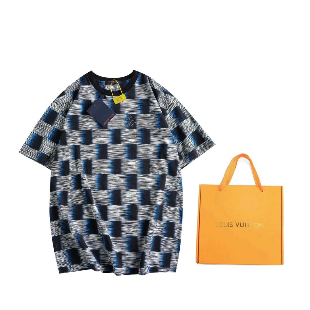 Louis Vuitton Damier T-Shirt Without Collar