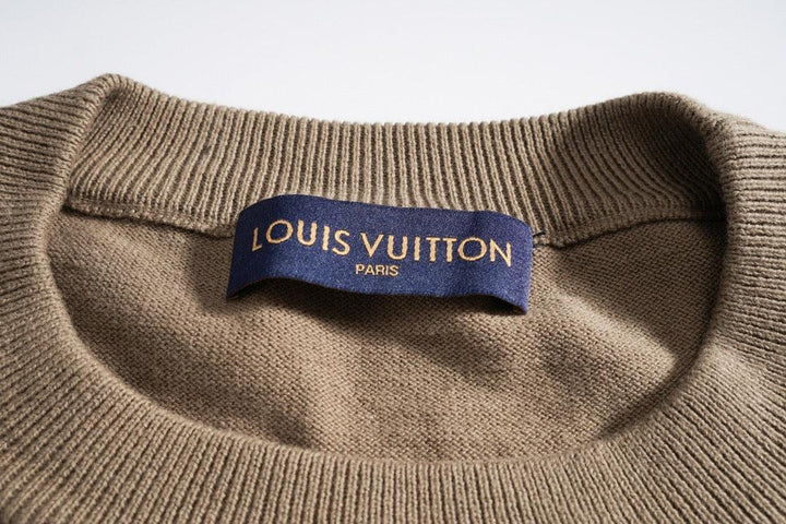 Louis Vuitton T-Shirt Without Collar 'Beige'