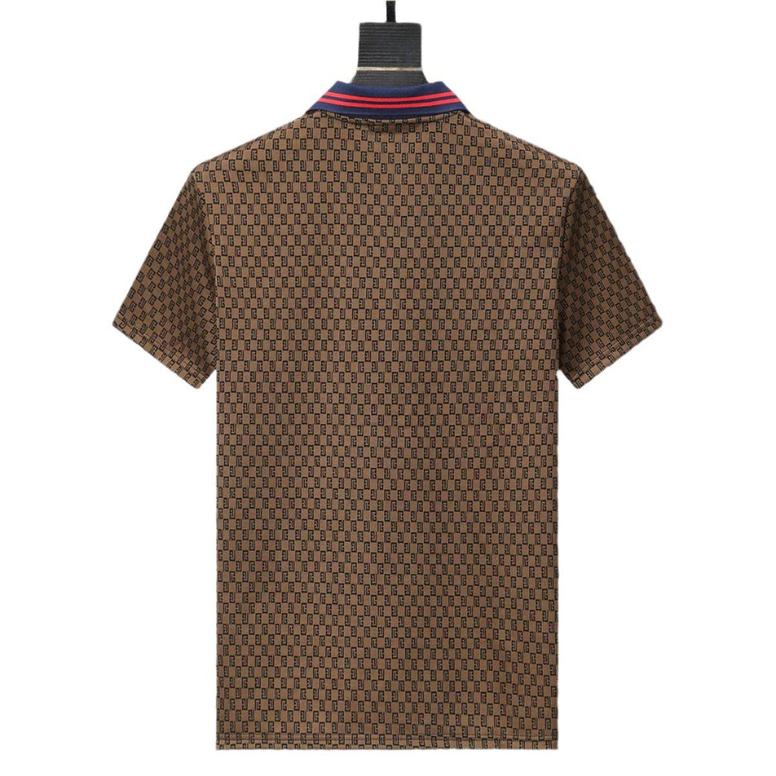 Gucci Brown T-shirt with a collar