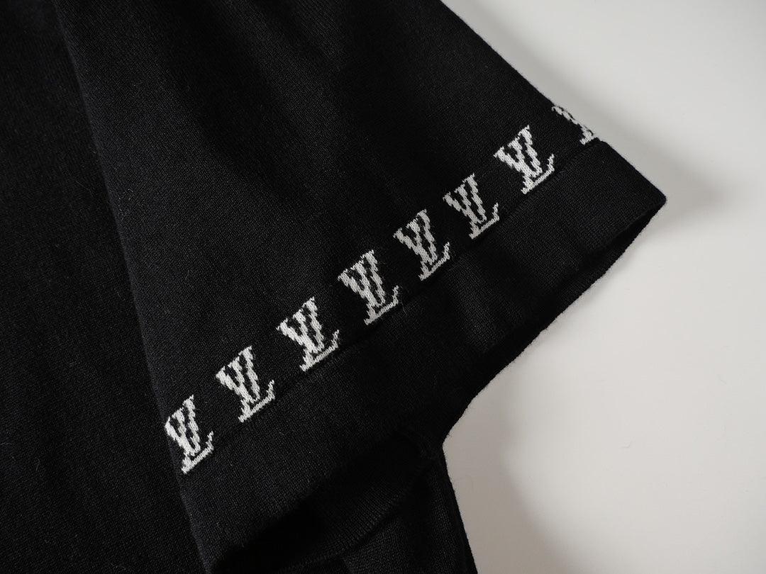 Louis Vuitton T-Shirt Without Collar 'Black'