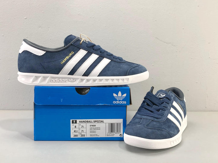 Adidas Originals Hamburg 'Dark Blue White'