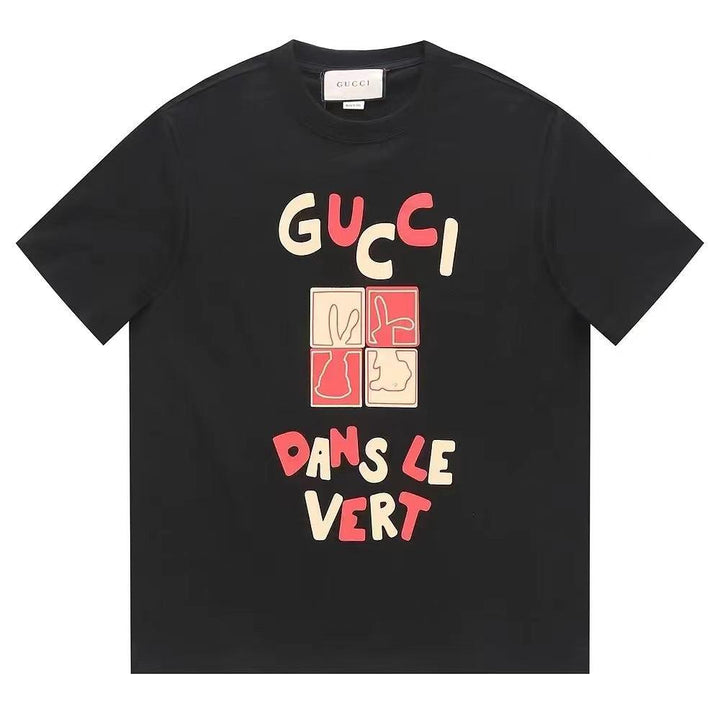 Gucci T-Shirt Without Collar 'Black'