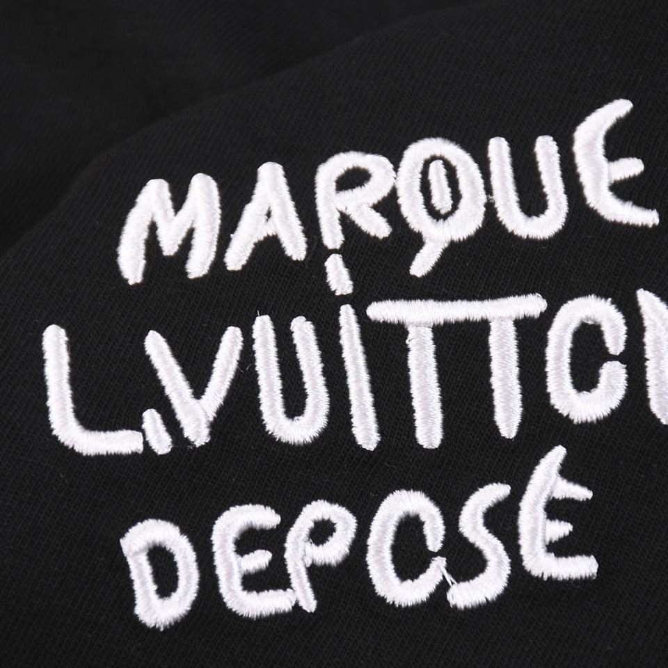 Louis Vuitton T-Shirt Without Collar 'Black'