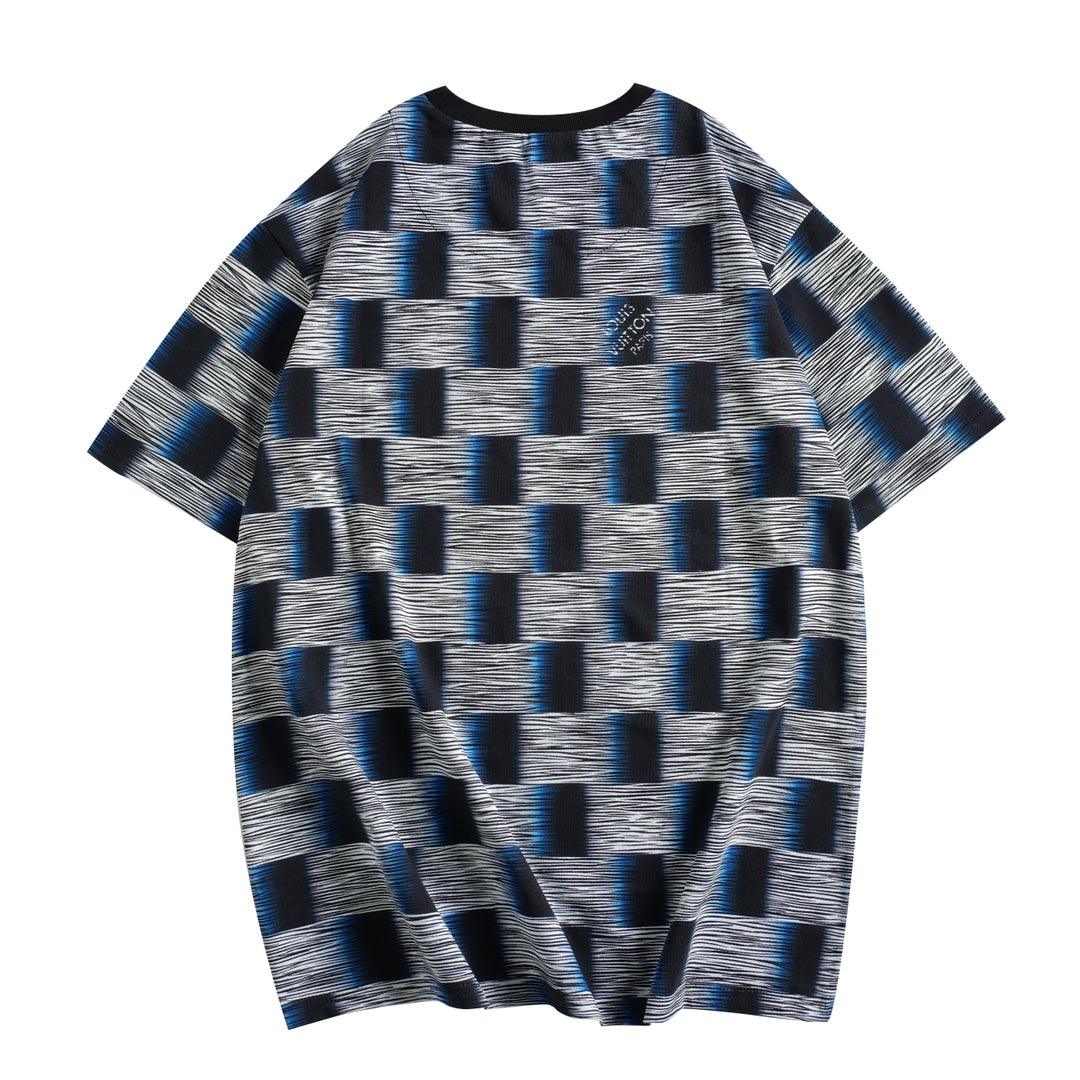 Louis Vuitton Damier T-Shirt Without Collar