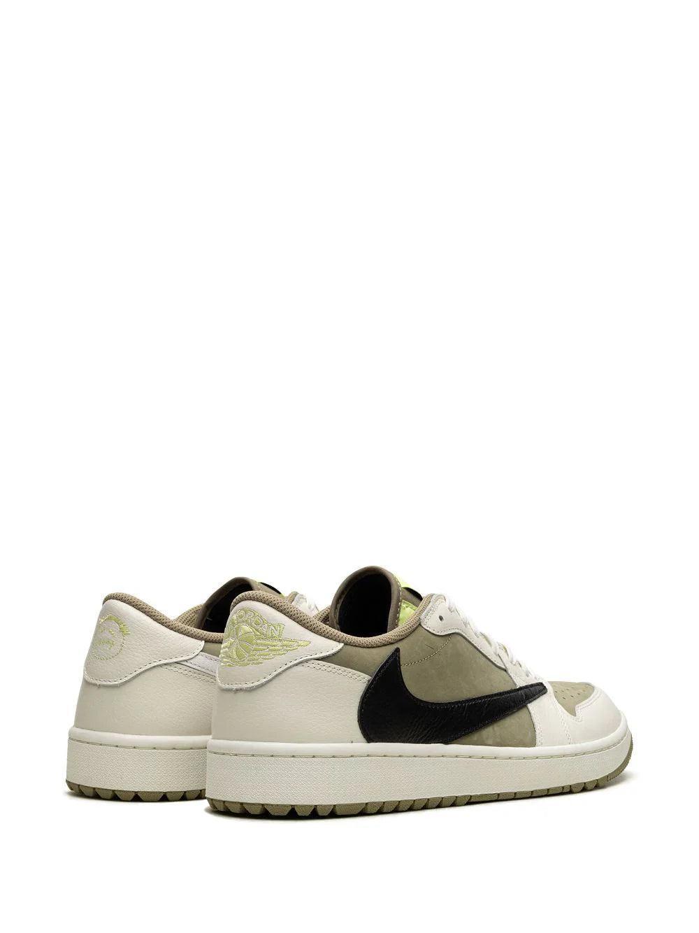 Jordan 1 Retro Low Golf Travis Scott Neutral Olive