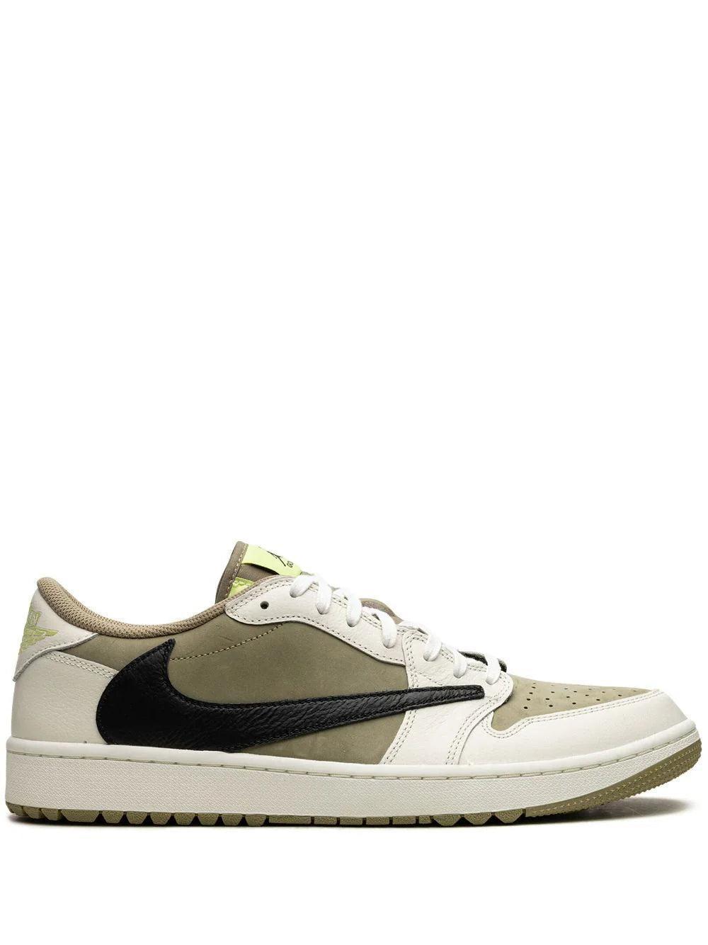 Jordan 1 Retro Low Golf Travis Scott Neutral Olive