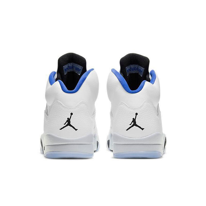 Air Jordan Retro 5 Stealth 2.0 White Hyper Royal Grey