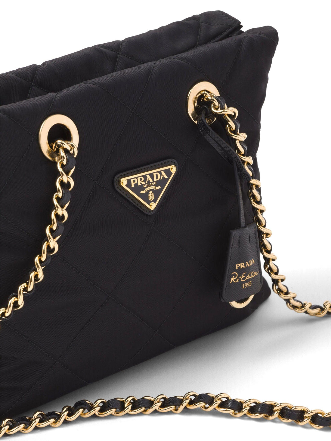 PRADA Re-Edition 1995 Shoulder Bag Nylon Black