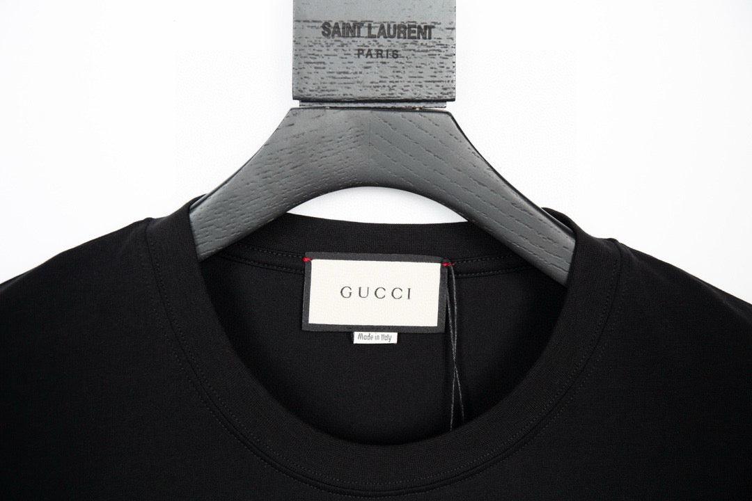 Gucci T-Shirt Without Collar 'Black'