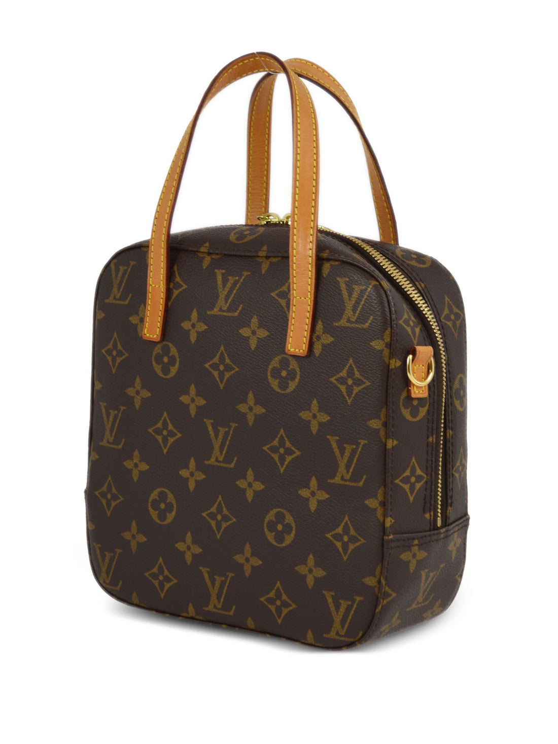 Louis Vuitton Spontini Shoulder Bag Monogram Brown