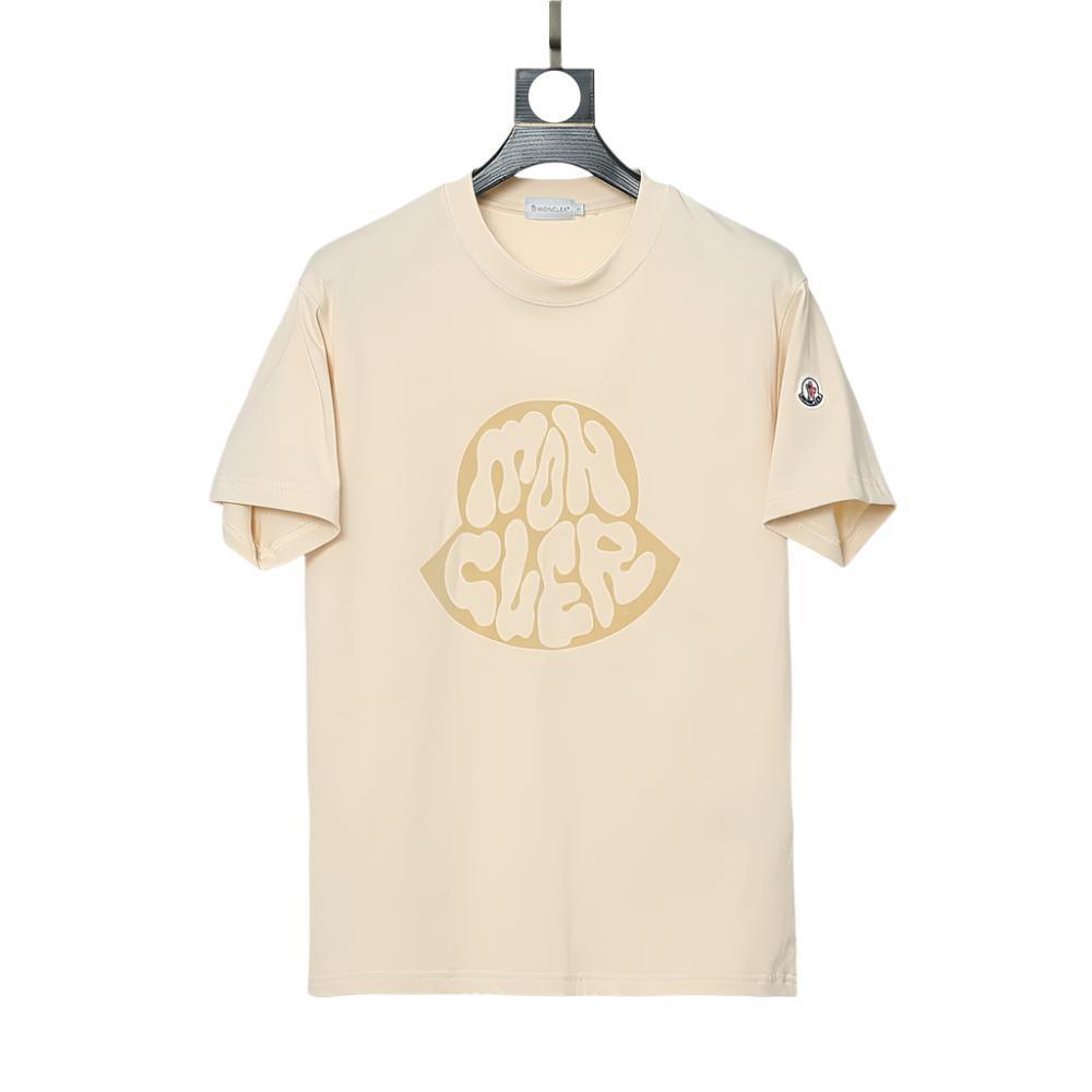 Moncler T-Shirt Without Collar 'Beige'