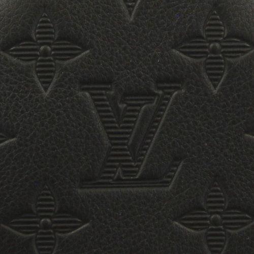 Louis Vuitton Black Monogram Embossed Duo Slingbag