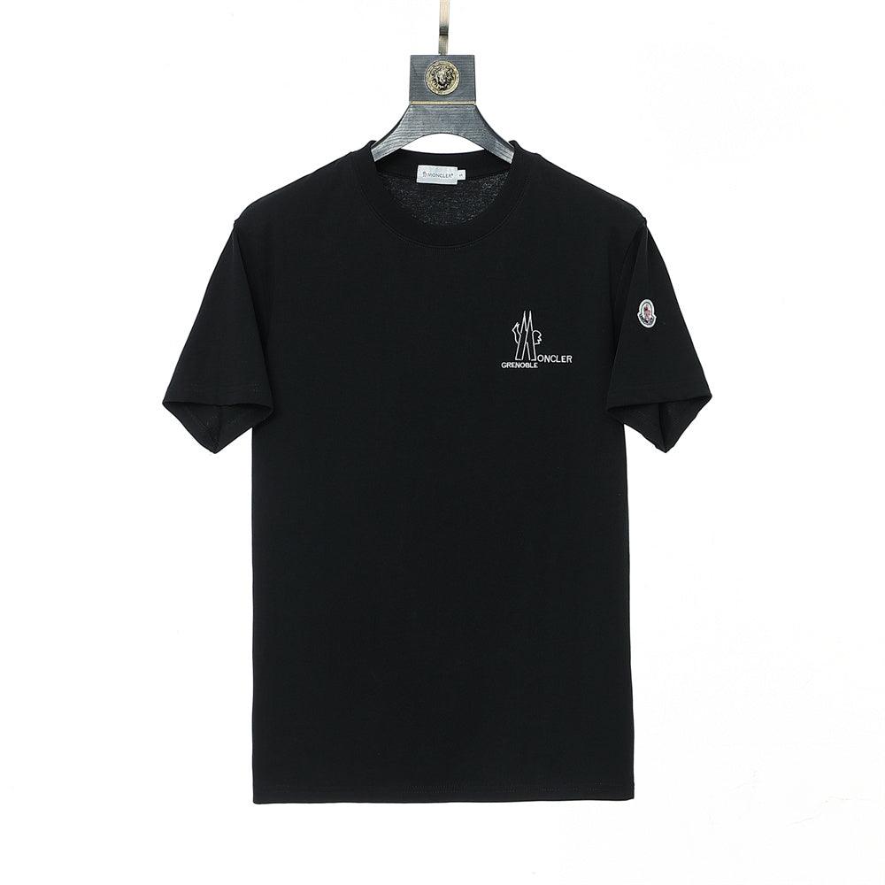 Moncler T-Shirt Without Collar 'Black'