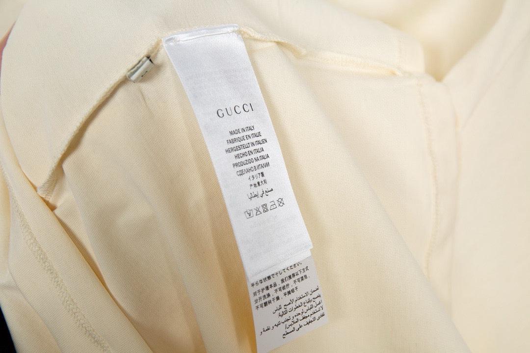 Gucci T-Shirt Without Collar 'Beige'