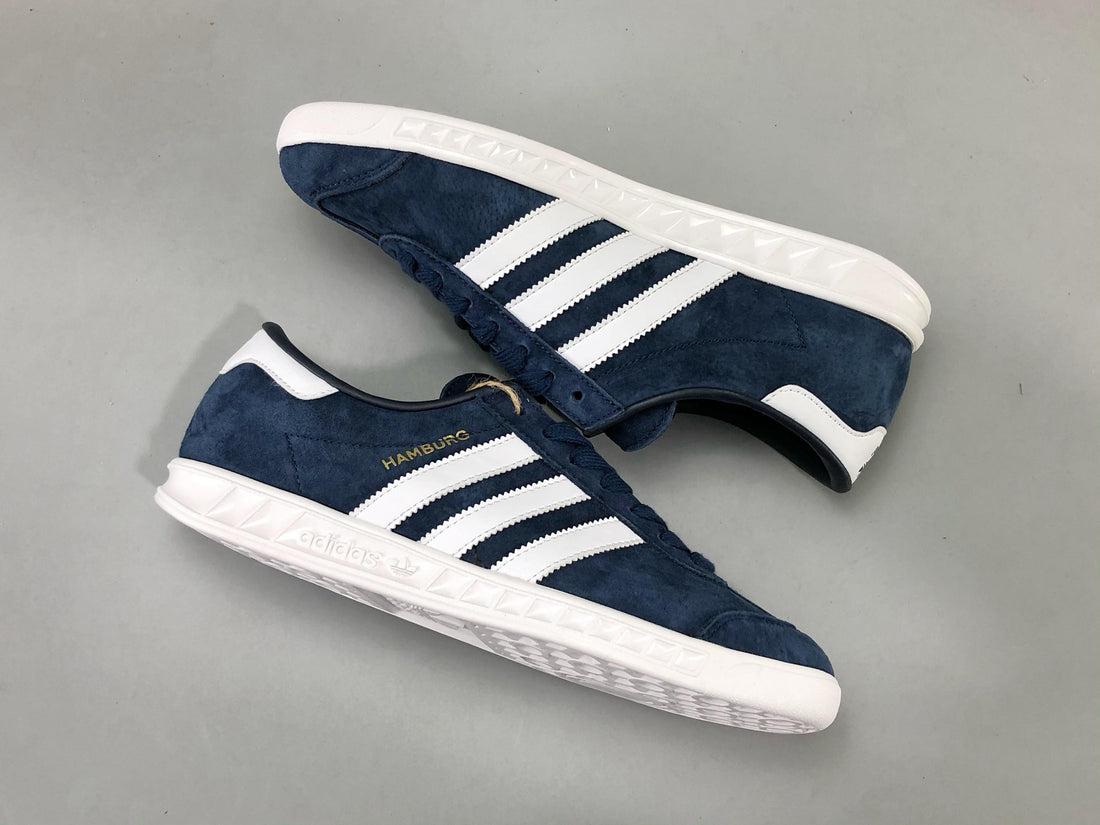 Adidas Originals Hamburg 'Dark Blue White'