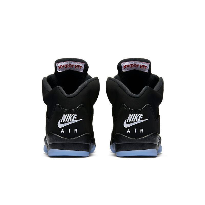 Air Jordan Retro 5 Black Metallic Silver