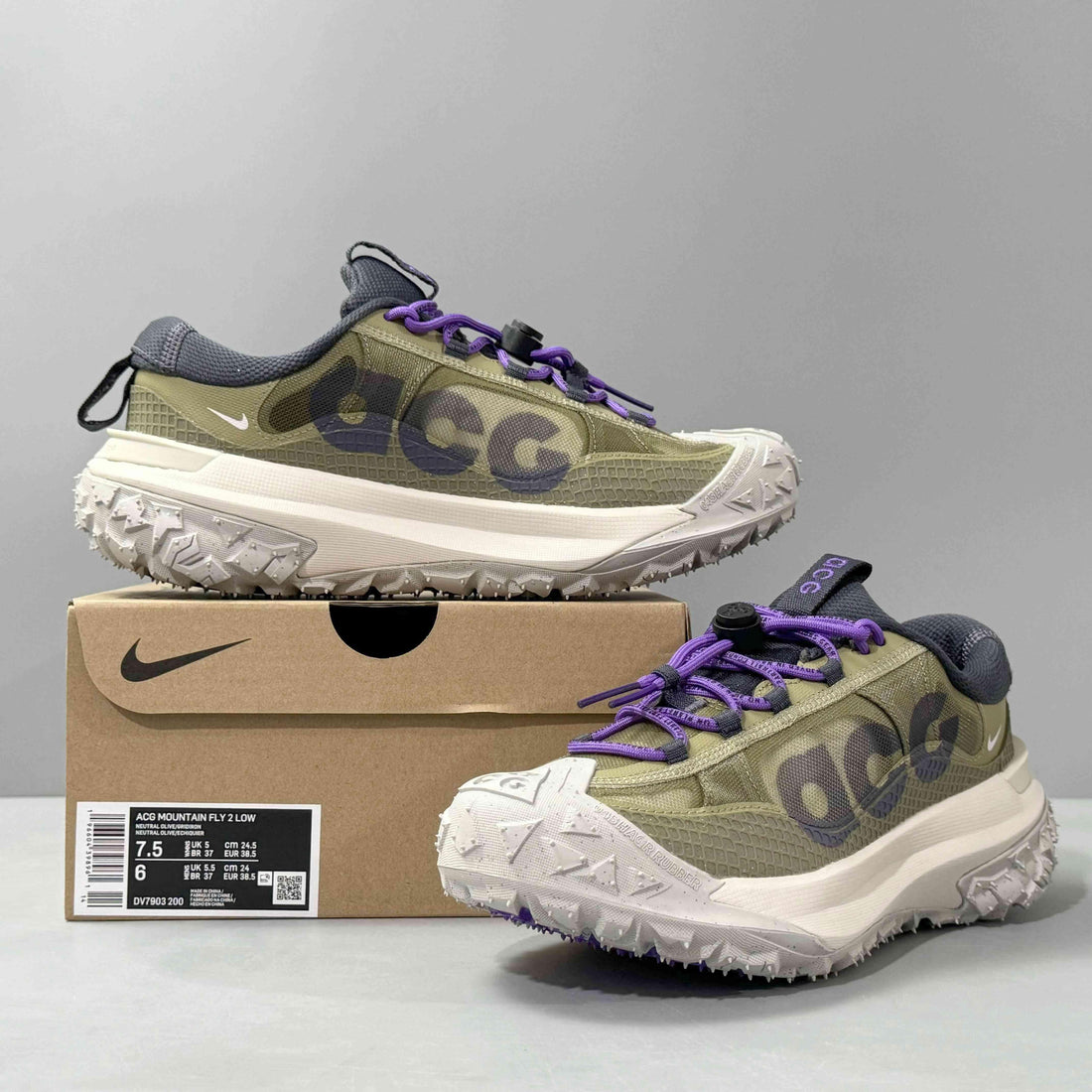 Nike ACG Mountain Fly 2 Low 'Neutral Olive Mountain Grape'