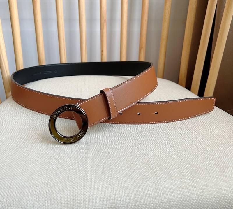 Burberry Leather Vintage Belt 'Brown'