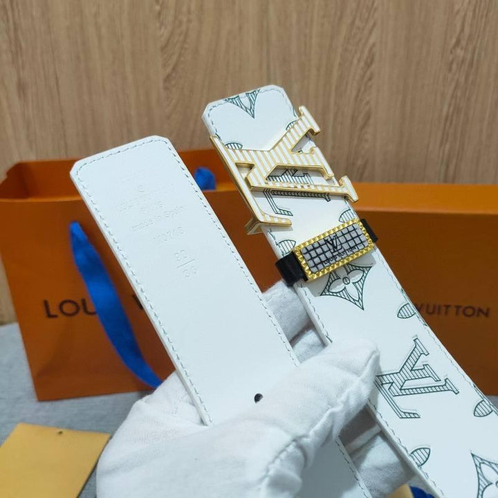 Louis Vuitton Reversible Belt 'White'