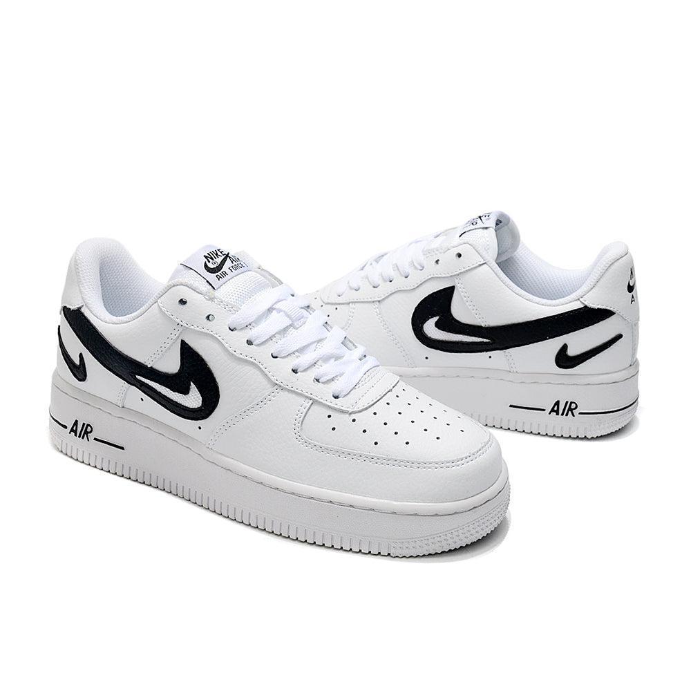 Nike Air Force 1 Cut Out Swoosh White Black