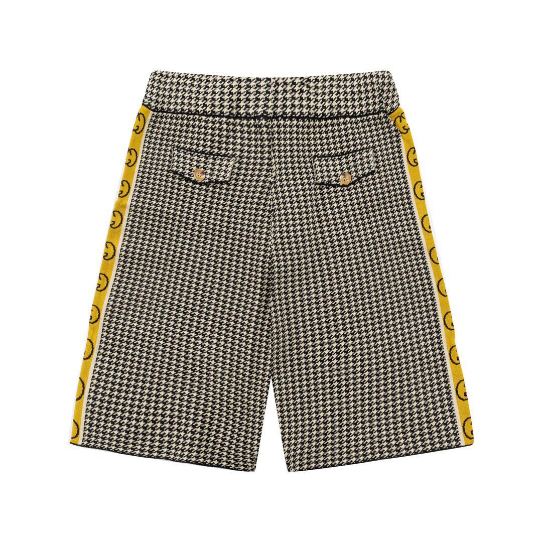 Gucci Sport Short Pant 'Grey/Yellow'