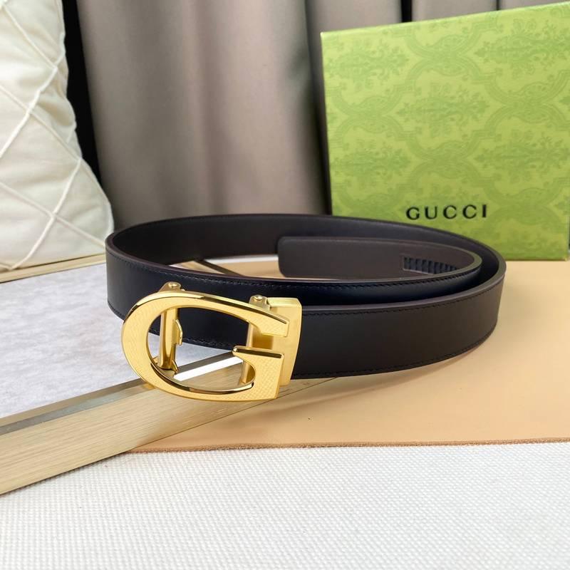 GUCCI Embellished coated-canvas and leather belt 'Black'