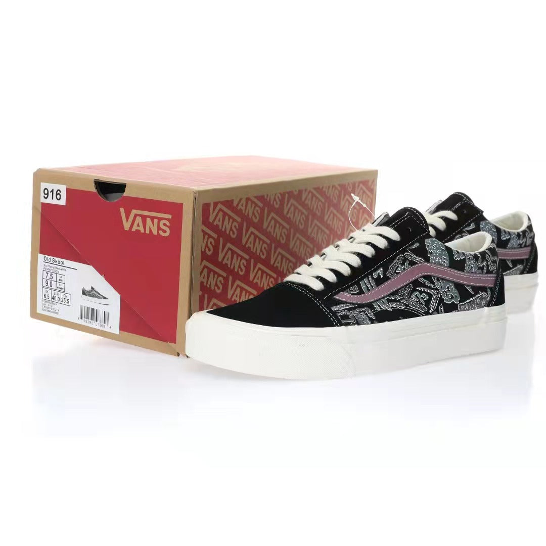 Vans Vault OG Old Skool LX "Black/Pink/Graffiti"