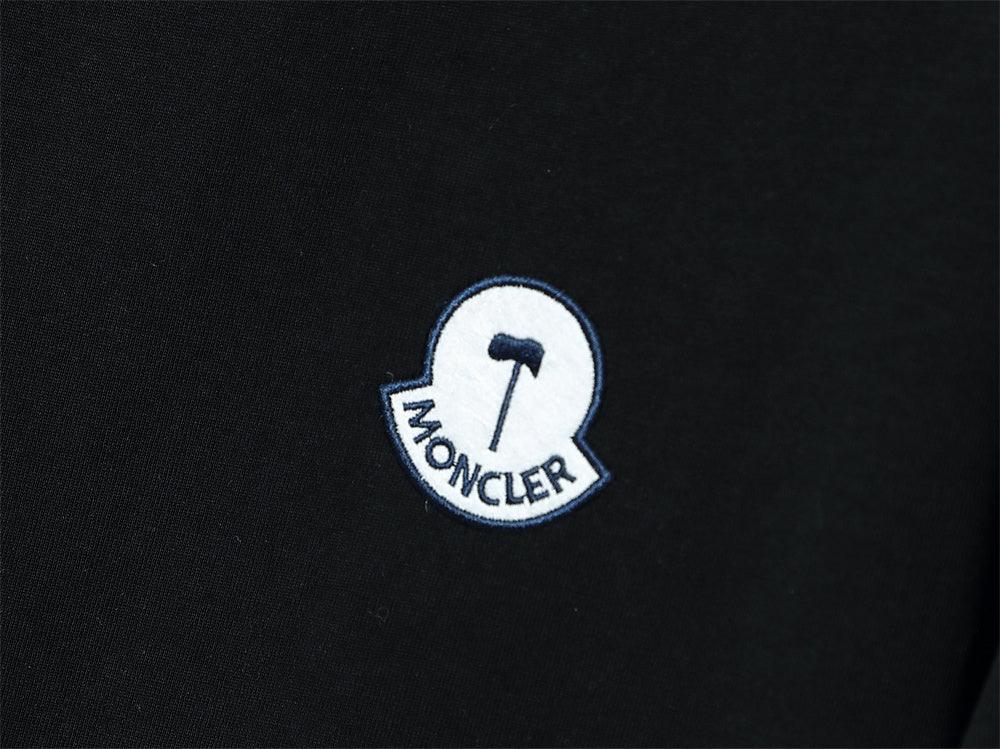 Moncler T-Shirt Without Collar 'Black'