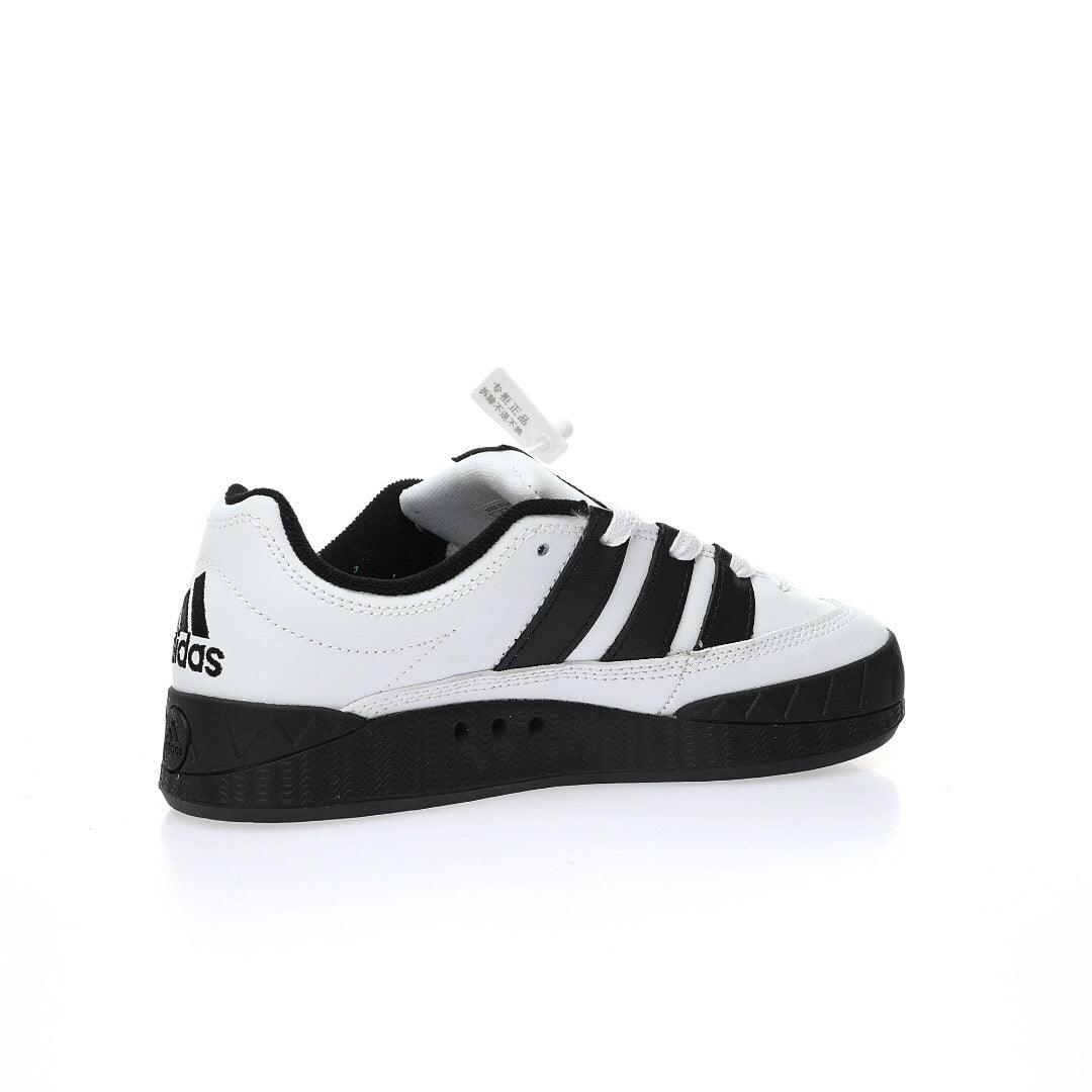 Atmos x Adidas Adimatic Low 'Homage White Black'