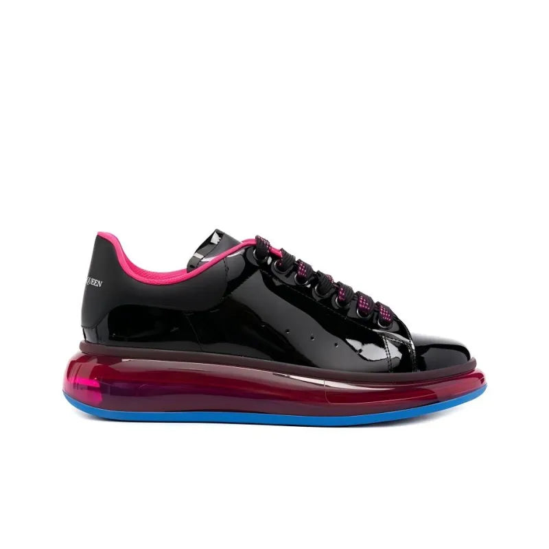 Alexander McQueen Oversized Sneaker 'Transparent Sole - Black Pink