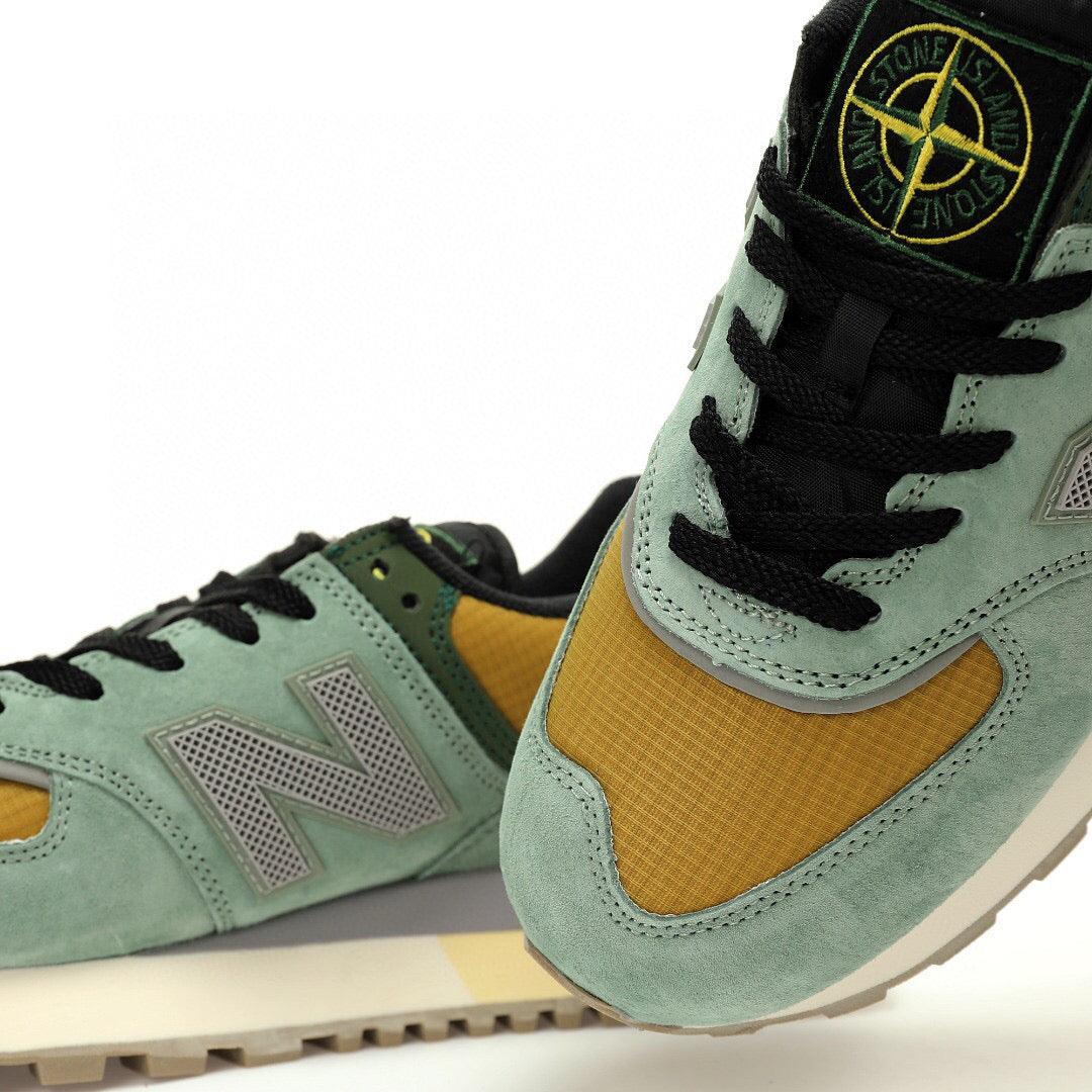 New Balance 574 Legacy Stone Island Light Green