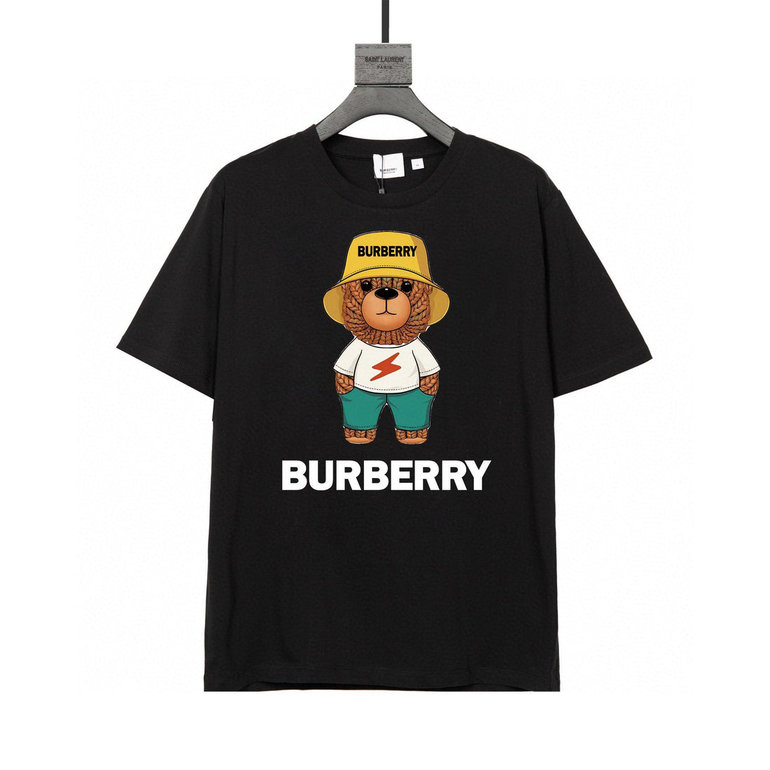 Burberry Bear T-Shirt Without Collar 'Black'