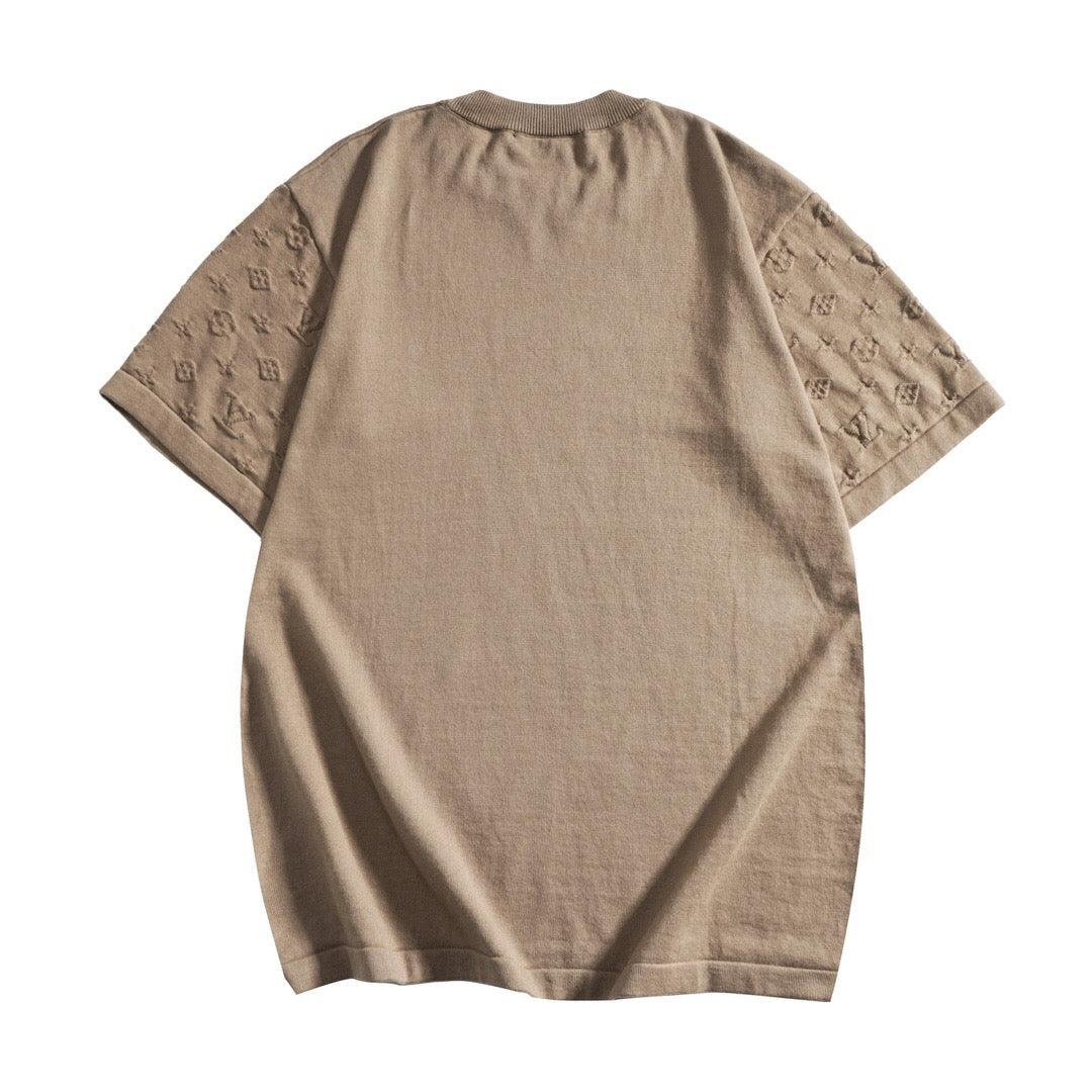 Louis Vuitton T-Shirt Without Collar 'Beige'