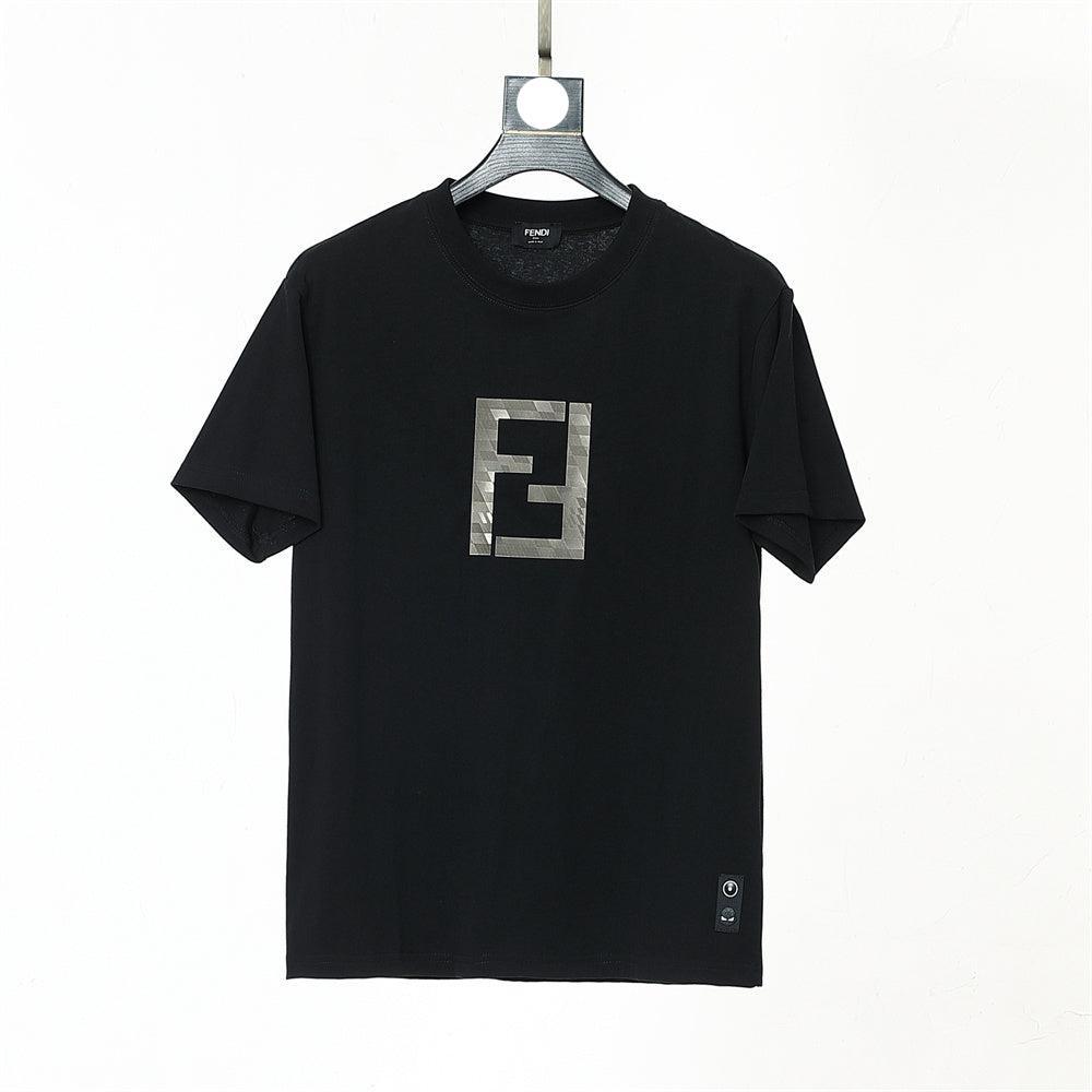 Fendi T-Shirt without Collar 'Black'