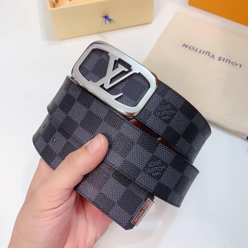 Louis Vuitton Belt 'Black/Grey'