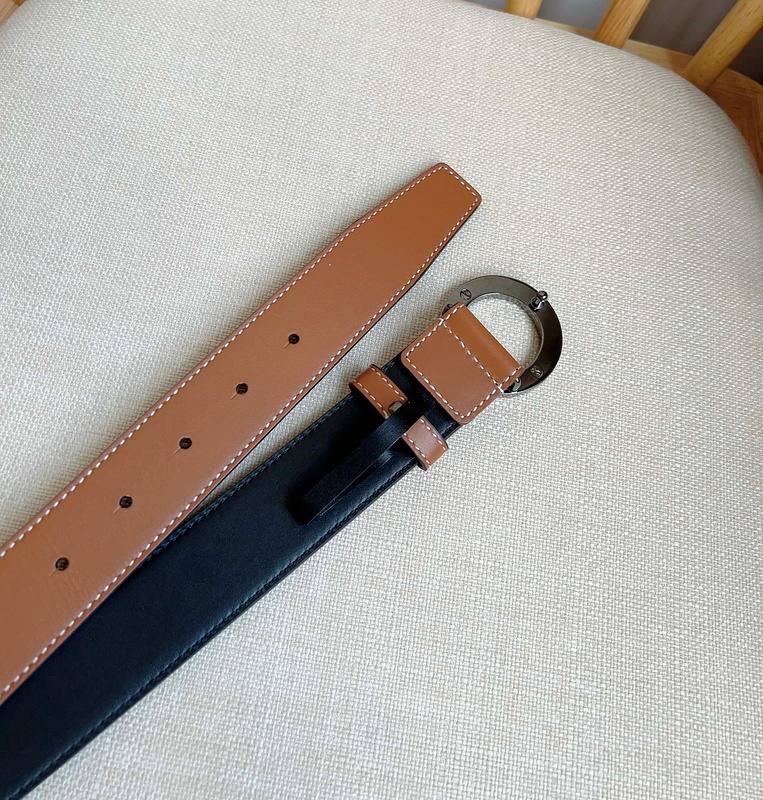 Burberry Leather Vintage Belt 'Brown'